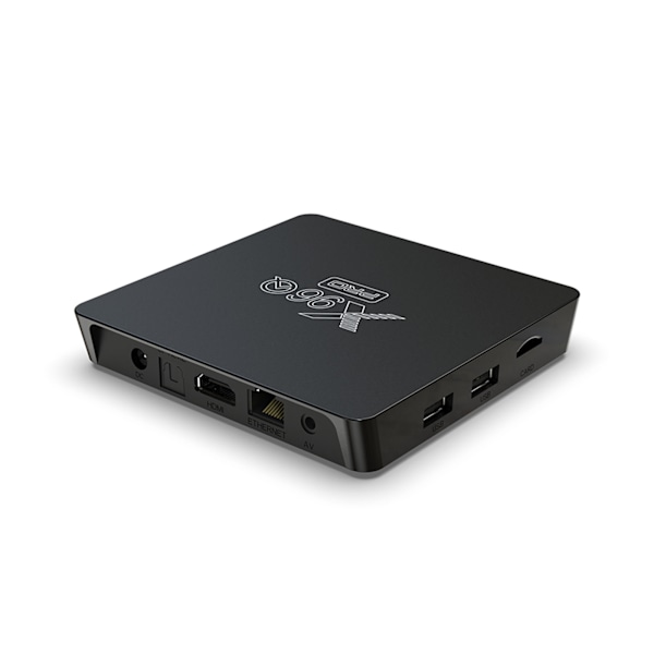 X96Q PRO Android 10.0 Smart TV Boks UHD 4K Media Player Allwinner H313 Quad-core H.265 2.4G&5G WiFi 100M LAN Fjernkontroll