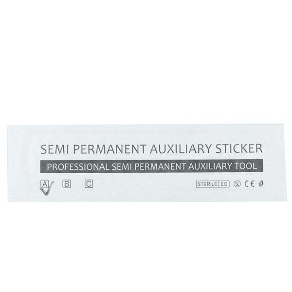 Professionell Engångs Semi-Permanent Hjälp-Sticker Ögonbryn Tatuering Verktyg