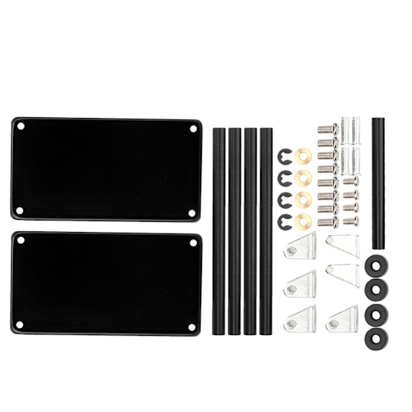Mini 2-vånings verktygsvagn Mobil verkstad Garage Reparation RC-tillbehör för 1/8 1/10 1/12 1/16 skala modell Stor storlek
