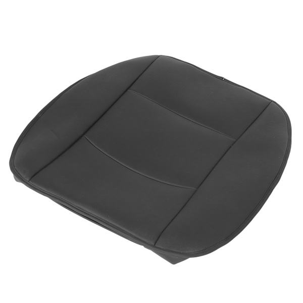 PU-läder Bil Säte Ersättningskudde Pad Fram Säte Skydd Matta Cover för 4 Dörrar Sedan SUV Svart