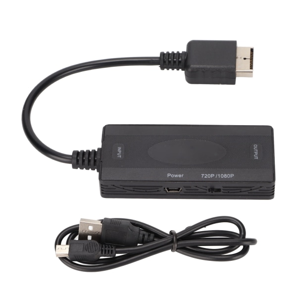 Spelkonsol Adapter Kabelenhet Gratis för PS2 till HD Multimedia Interface Converter för HDTV