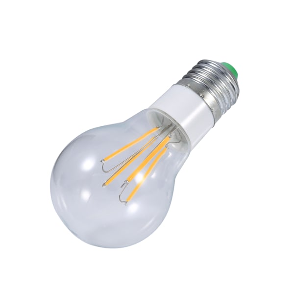 E27 12V COB LED-glödlampa med glödtråd 360 grader Icke-dimmbar Ny (4W Varmvit)