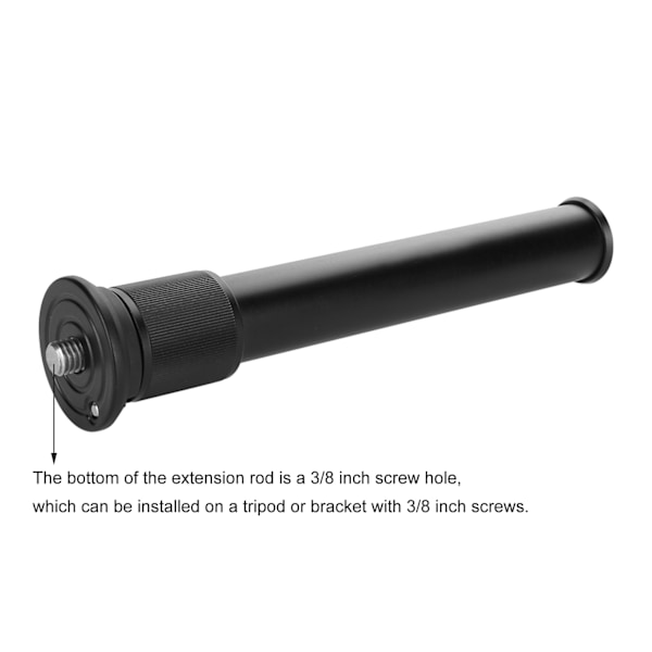 Justerbar Förlängningsstång Teleskopisk Stång Monopod Tillbehör för Stativ Stabilisator