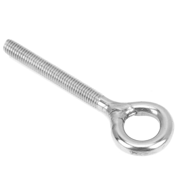 10 stk. M5 øjebolt rustfrit stål ringbolte maskinsvejset lukkede skruestang øjebolte