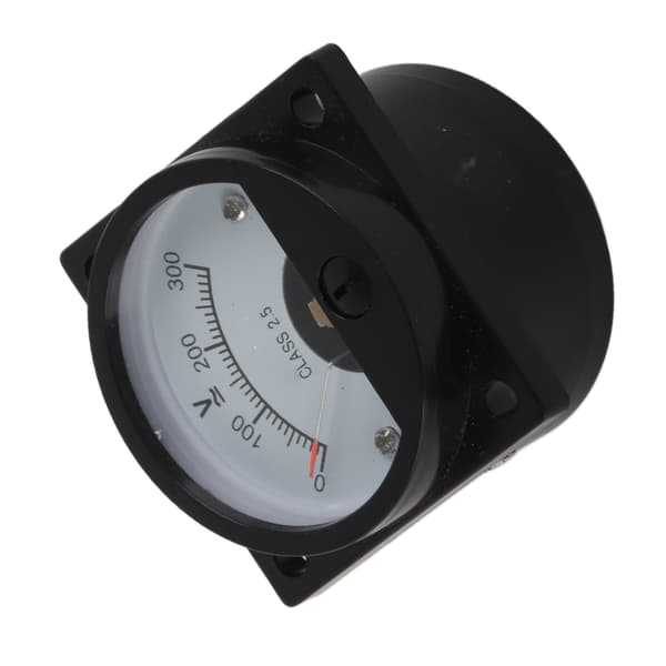 Rund Voltmeter ABS Analog Skivepanel Måler Præcist Værktøj til Måling SO‑45 AC 0‑300 V