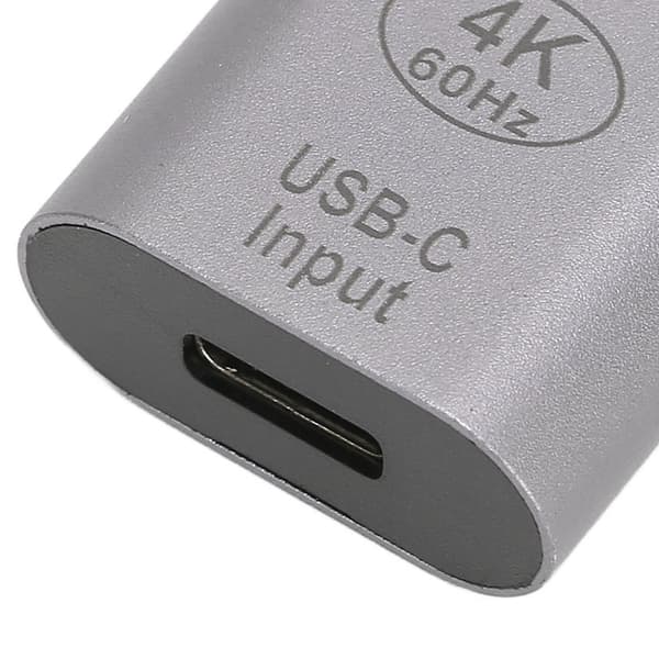 USB C Hun til Han Adapter 4K 60HZ Høj Hastighed Plug and Play Type C til HD Multimedie Interface til PC Telefon Tablet