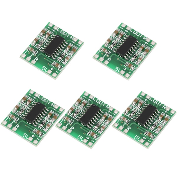 5 st Super Små 3W+3W Typ D PAM8403 Digital Ljudförstärkare Effektmodul 2.5V-5.5V