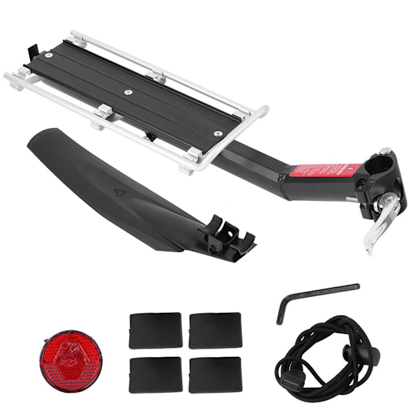 Aluminiumslegering Mountainbike Cykel Bagagebærer Bagagehylde Rack Carrier Cykeltilbehør