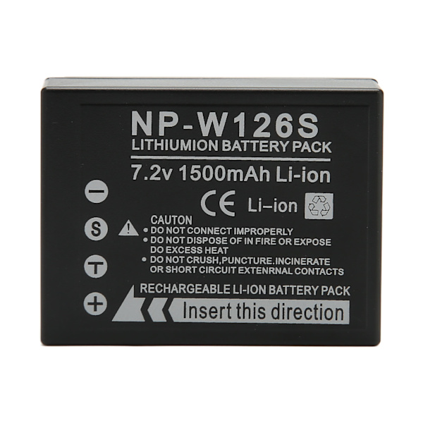 Kamera Lithium Ion Batteri 1500mAh Erstatning for Fujifilm XS10 XT3 XT30 XT20 XT10 XT2 XA7 XE4 XA5 XT200 100 X100V X100F