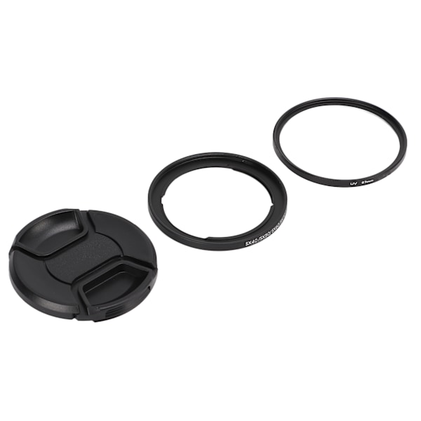 Skyddande 67mm UV-filter Filterring Linsskydd Set för Canon SX40-serien Kamera