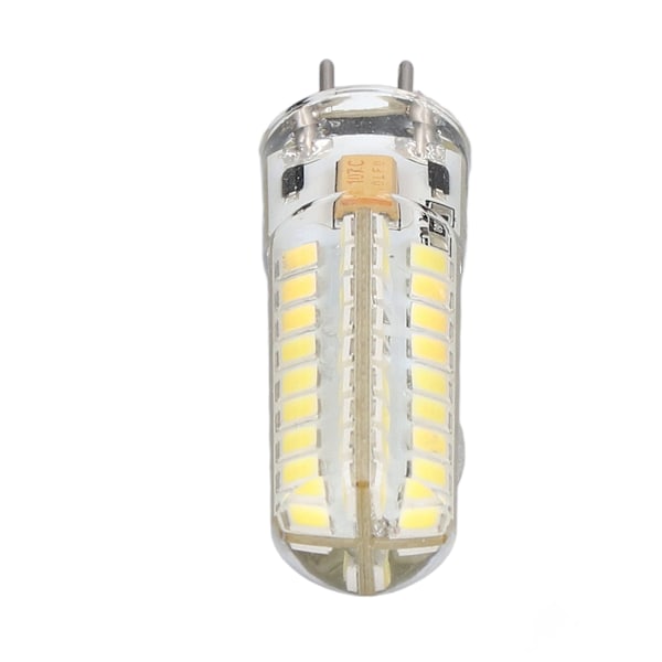 6-pack GY6.35 LED-lampa 7W AC DC12V 700lm 72 LED:er 360 graders LED-majslampa för hänglampor, taklampor, vitt ljus (6000K-6500K)