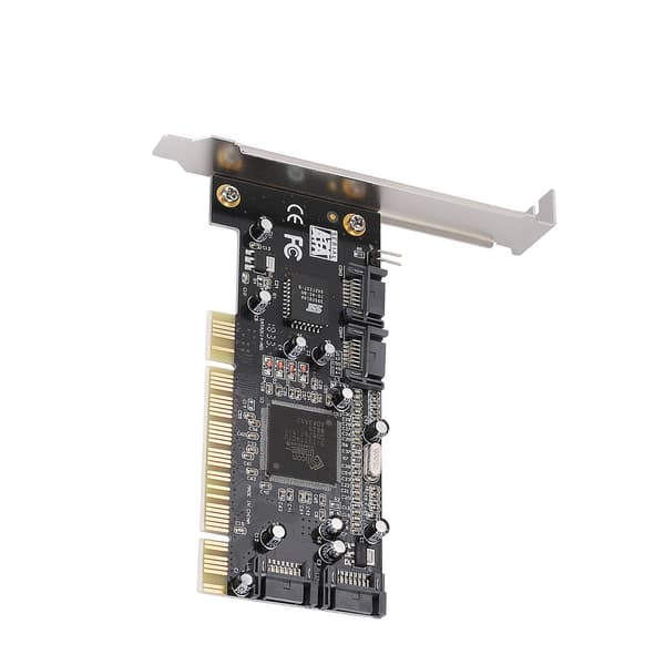 PCI til 4 Interne SATA Port 1.5Gbps Sil3114 Chipset for RAID Kontrollerkort