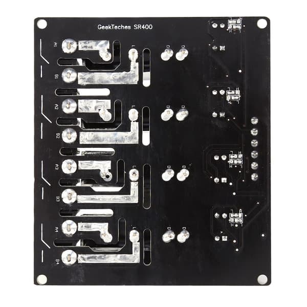 380V 8A 4-kanals Solid State Relämodulkort SSR Switch Controller