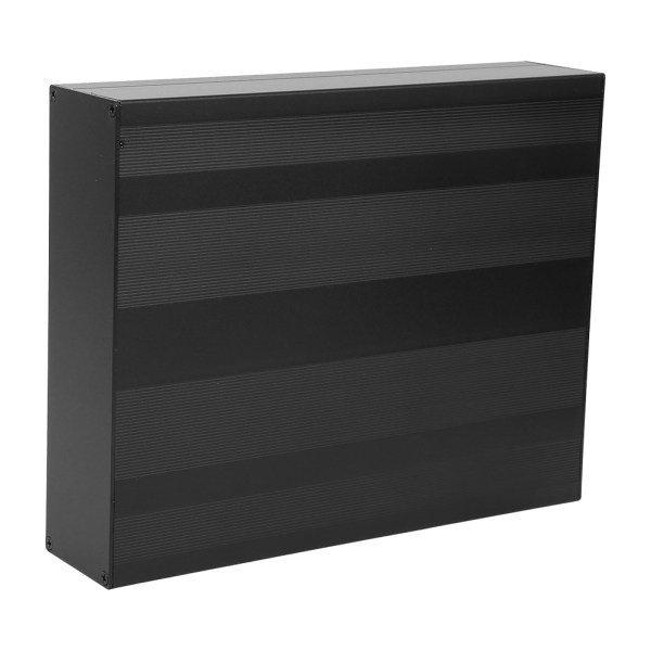 Aluminium Project BoxMatt svart case DIY elektronisk produkt hölje 50x178x220mm