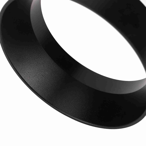 Kaffepulverdoseringsring med magnetisk ersättning Kaffebryggare Tillbehör Svart 58mm med magnet