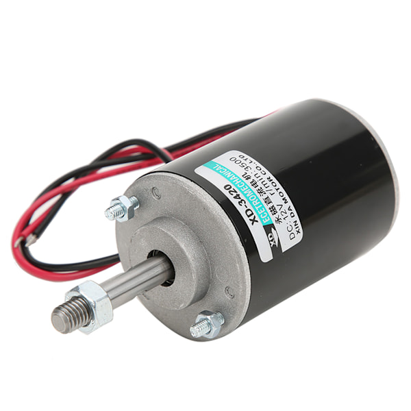 12/24V 30W Höghastighets CW/CCW Permanentmagnet DC-motor För DIY Generator (12V 3500rpm)