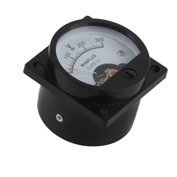 Rund Voltmeter ABS Analog Urtavla Panelmätare Noggrant Verktyg för Mätning SO‑45 AC 0‑300 V