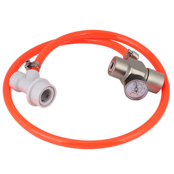 Tr21x4 CO2 Mini Gasregulator Keg Adapter Tryckmätare Laddare Kit Soda Tillbehör