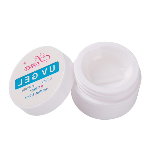 Snabb-torkande Kristall Nagelförlängningslim Manikyr UV Gel Builder Nagellimm Transparent
