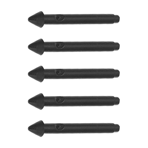 5 stk. Pro Nettbrett Stylus Penn Tupper Svart 2H Sensitiv Nøyaktig Fin Blank Tupp Nettbrett Erstatningstupper for Pro 7 6 5 4 Book