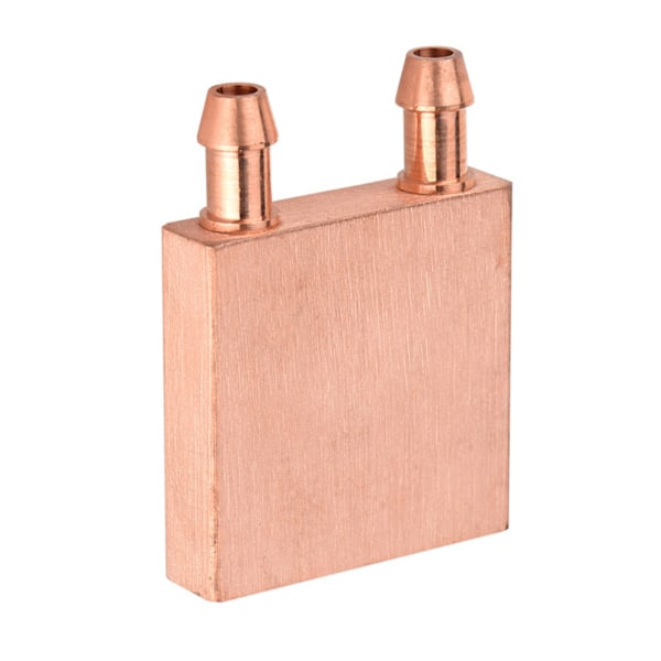 Koppar Vattenkylningsblock för Grafikkort GPU Huvud CPU 40 * 40 * 10mm