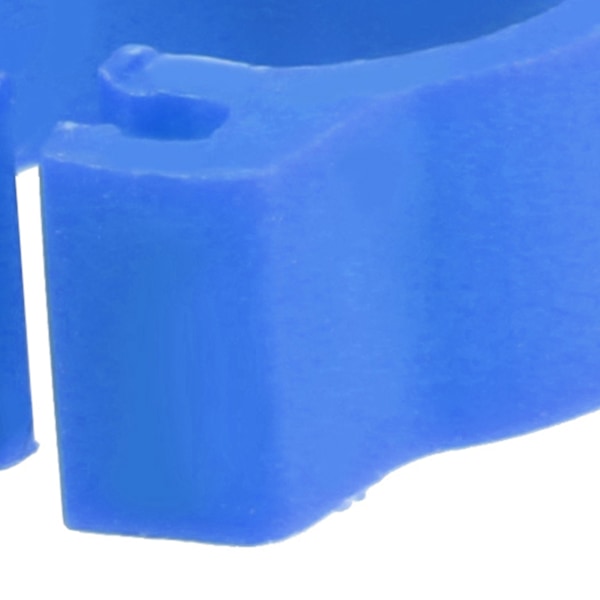 100 STK./Pose 8MM 001-100 Nummererede Plastik Brevdue Fugle Benbånd Ringe (blå)