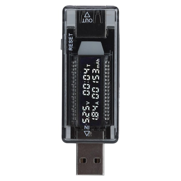USB Tester Voltmeter Amperemeter Power / Kapacitet / Mobilt Power Test Tool för väggladdare Below 110V