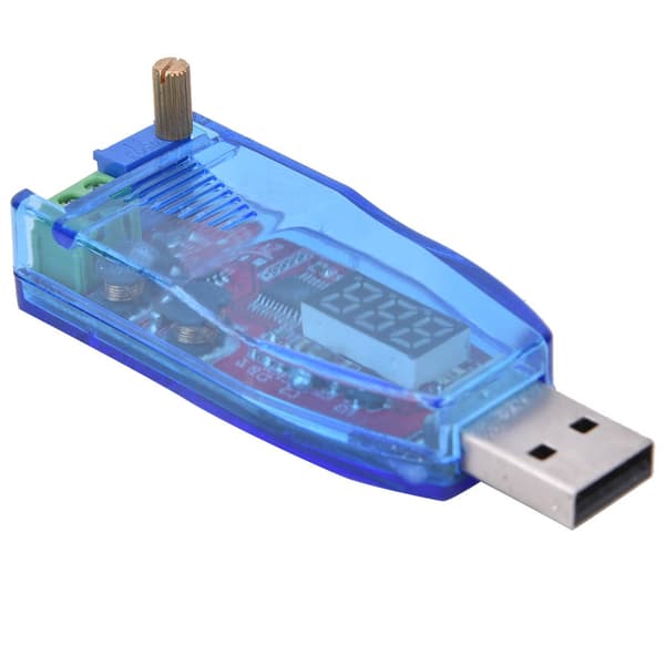 DC DC Strömförsörjningsregulatormodul USB Justerbar Potentiometer Step Up Down Converter Module
