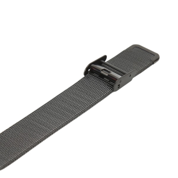 Smartwatch Armband Svart Rostfritt Stål Smartwatch Rembyte med Spänne för Xiaomi För Mi Band 6 5 4 3