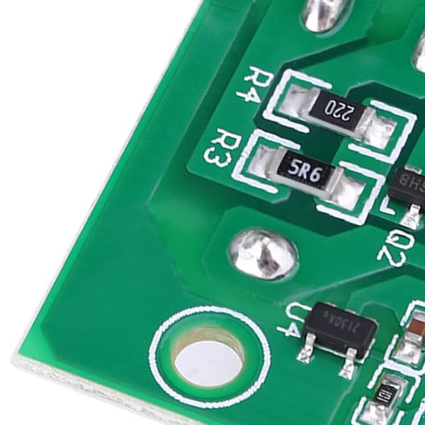 Solar Lampekontroller Modul Kontrollkretskort med Bryter for 3.7V Litiumbatteri