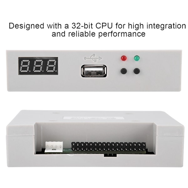 FDD‑UDD U144K 1.44MB USB SSD Floppy Drive Emulator för Industriella Kontroller