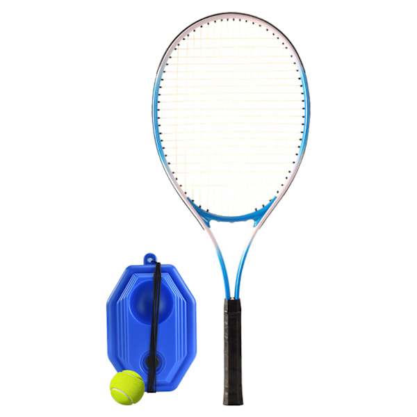 Yksittäinen tennisvalmentaja, tennismailat, palautusalusta, tennispallot, kannettava itseharjoittelu tennisväline aloittelijoille ja aikuisille