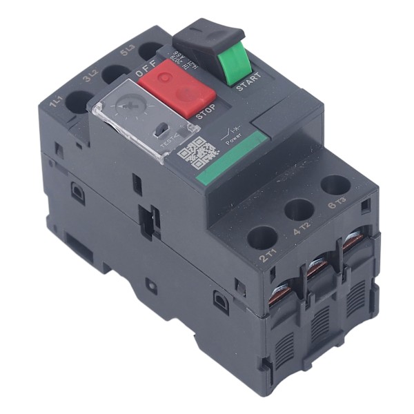 Motorskyddsbrytare 35mm Skena Termisk Magnetisk Typ Motoröverbelastningsskydd Strömbrytare AC 690V GV2‑ME07 1.6‑2.5A