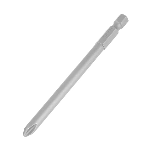 9 stk. S2 Stål Krysshode PH1 PH2 Skrutrekkerbits Sett 1/4 tommers Hex Skaft 100mm
