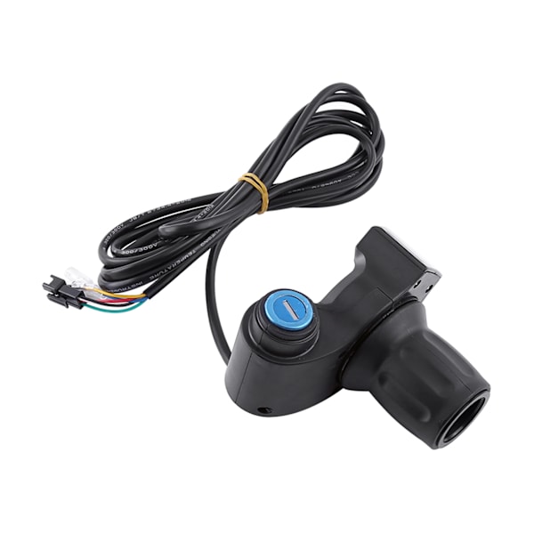 12V-99V Elektrisk Cykel Scooter Halv Håndleds Gas Håndtag LED Display Nøgle