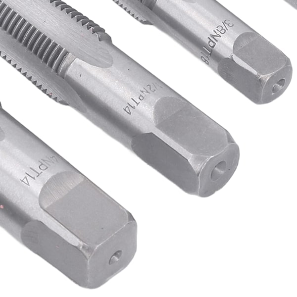 6st Rörgängsnitt NPT 1in 3/4in 1/2in 3/8in 1/4in 1/8in Kolstål Gängskärverktygssats för PVC-rör
