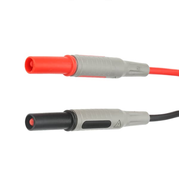 P1032 4mm Bananplugg Testledning Sprøytestøpt Rett til Rett Multimeter Ledningskabel