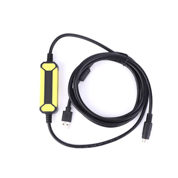 Programmeringskabel Passer for Mitsubishi FX1s 1n 2n 3U FX Serie PLC USB-SC09 FX 2.5 Meter