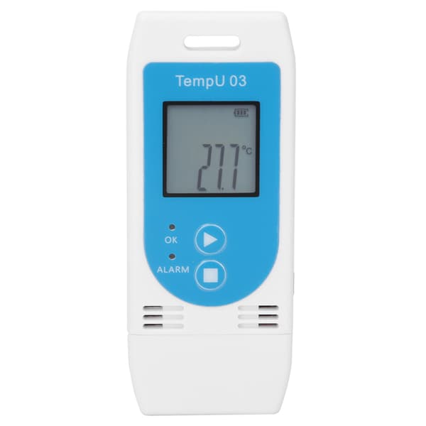 LCD USB Lämpötila- ja kosteusdataloggari PDF GSP Datalogger -tallennin