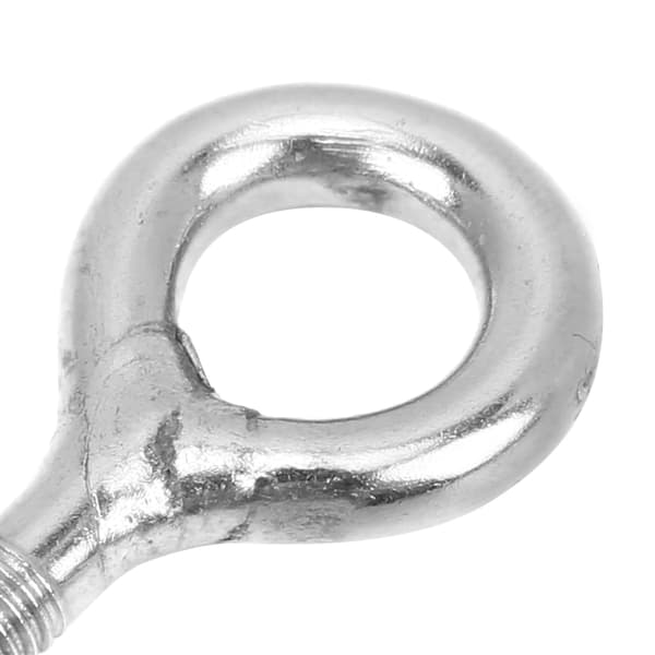 10 stk. M5 øjebolt rustfrit stål ringbolte maskinsvejset lukkede skruestang øjebolte