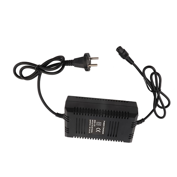 36V Batteriladdare Elektrisk Scooter Cykel 3-Pin Hane Kontakt