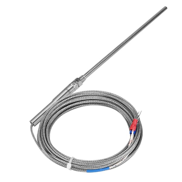 M8 Gänga Typ K Termoelement 150mm Sond Temperatur Sensor Kabel 0-400℃ (5 m)