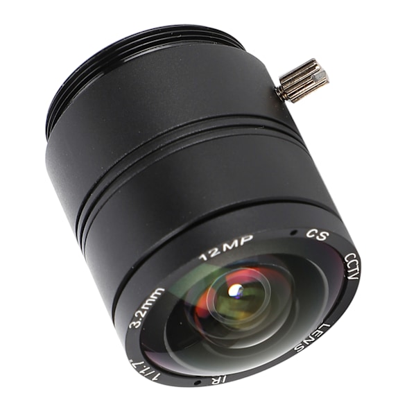 Professionel 3.2mm Brændvidde Kameralinse 12MP CS Mount Sikkerhedsovervågning