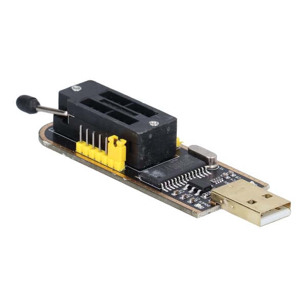 CH341A USB Programmer Board Module Chip BIOS FLASH til fejlfinding, programmering og backup