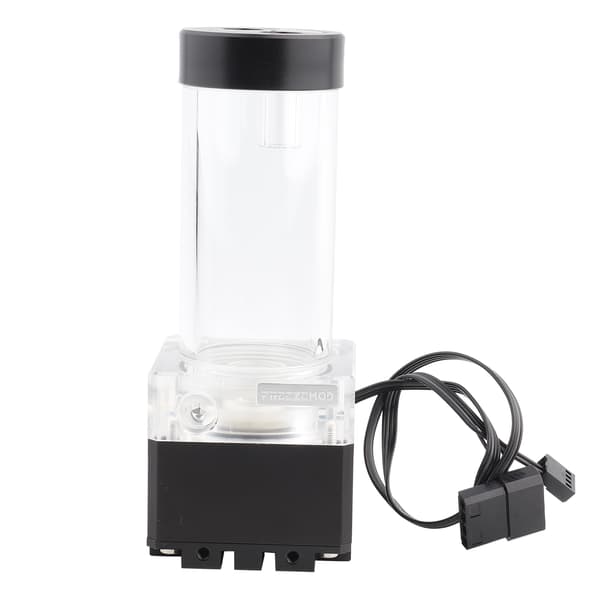 800L/H Computer Pumpe 4 Meter Pumpehøjde Hurtig Varmeafledning Computer Vandpumpe ‑ 17 cm Sort