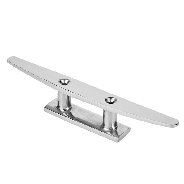 Rustfri stålbase Pullert Speilpolert Båttilbehør Base Pullert Marine Tau Base (8 tommer)
