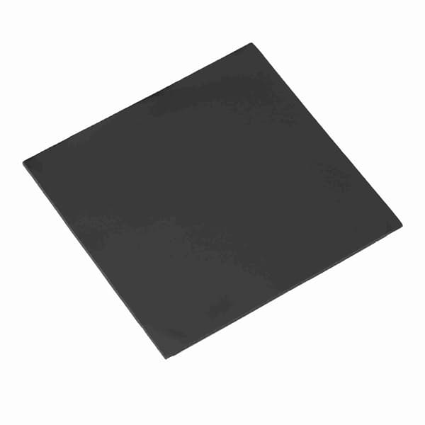 100x100x2mm CPU Termisk Pad Køleplade Kølende Ledende Silikone Pads Sort