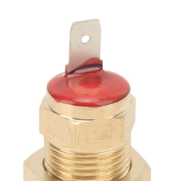 Motor Radiator Køleventilator Termostat Temperaturkontakt 3/8in NPT Gevind 185‑200°F til 10 12 14 16in Ventilatorer