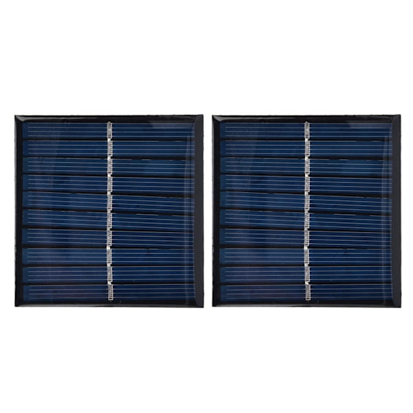 2st Mini Solpanel Bärbar Inkapslad Cell Epoxi Flexibel DIY Användning 0.7W 5V 0‑140mA