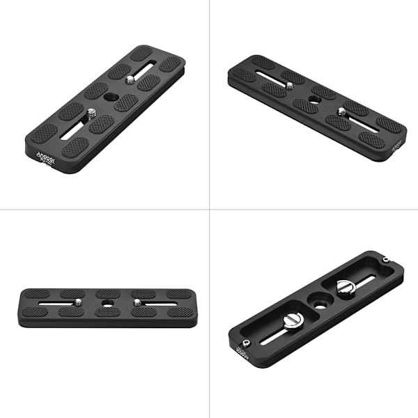 Andoer PU-140 140mm Snabbkopplingsplatta QR för Arca Swiss Stativhuvud